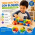 Tren didáctico Montessori para niños mayores de 18 meses
