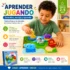 Tablero Montessori de animales para aprendizaje temprano y desarrollo infantil