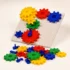 Engranajes didácticos de colores con tablero educativo infantil de 60 piezas