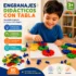 Juego de engranajes didácticos para niños mayores de 3 años